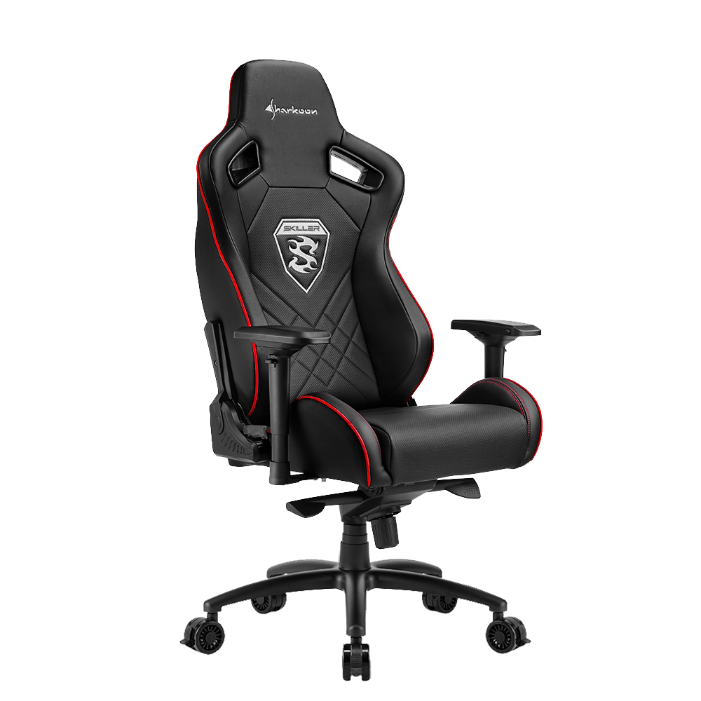 Silla Gamer Sharkoon Skiller SGS4 Negro/Rojo