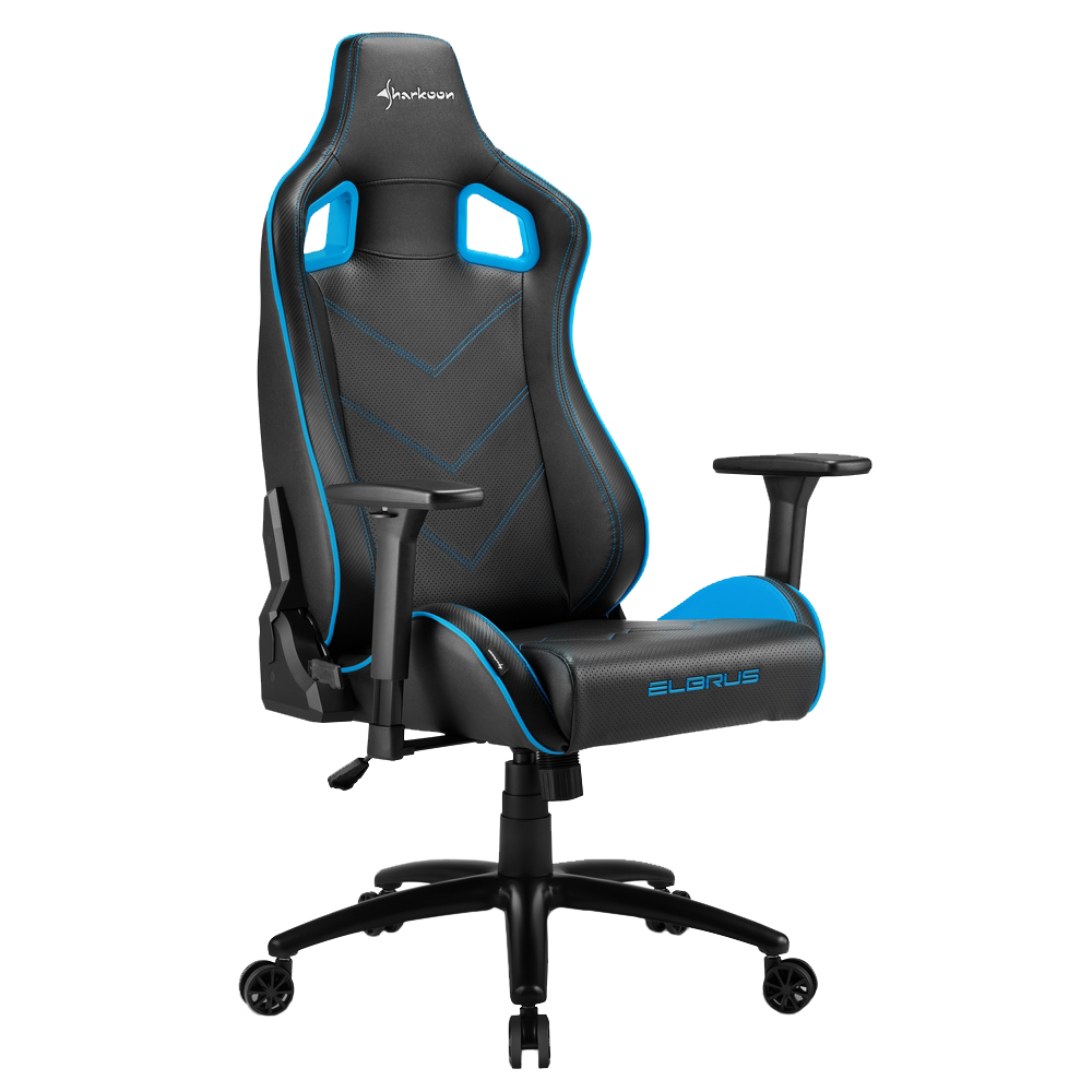 Silla Gamer Sharkoon Elbrus 2 Negro/Azul