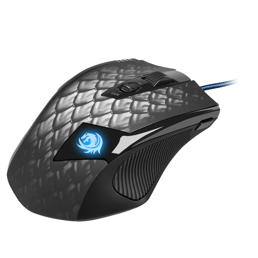 Mouse Sharkoon Drakonia Black 8200 DPI