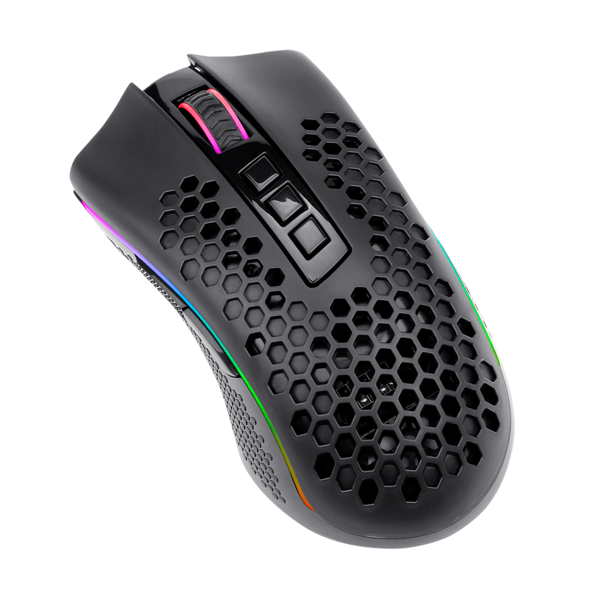 Mouse Redragon M808-KS Storm PRO (Wireless/Wired, Negro)