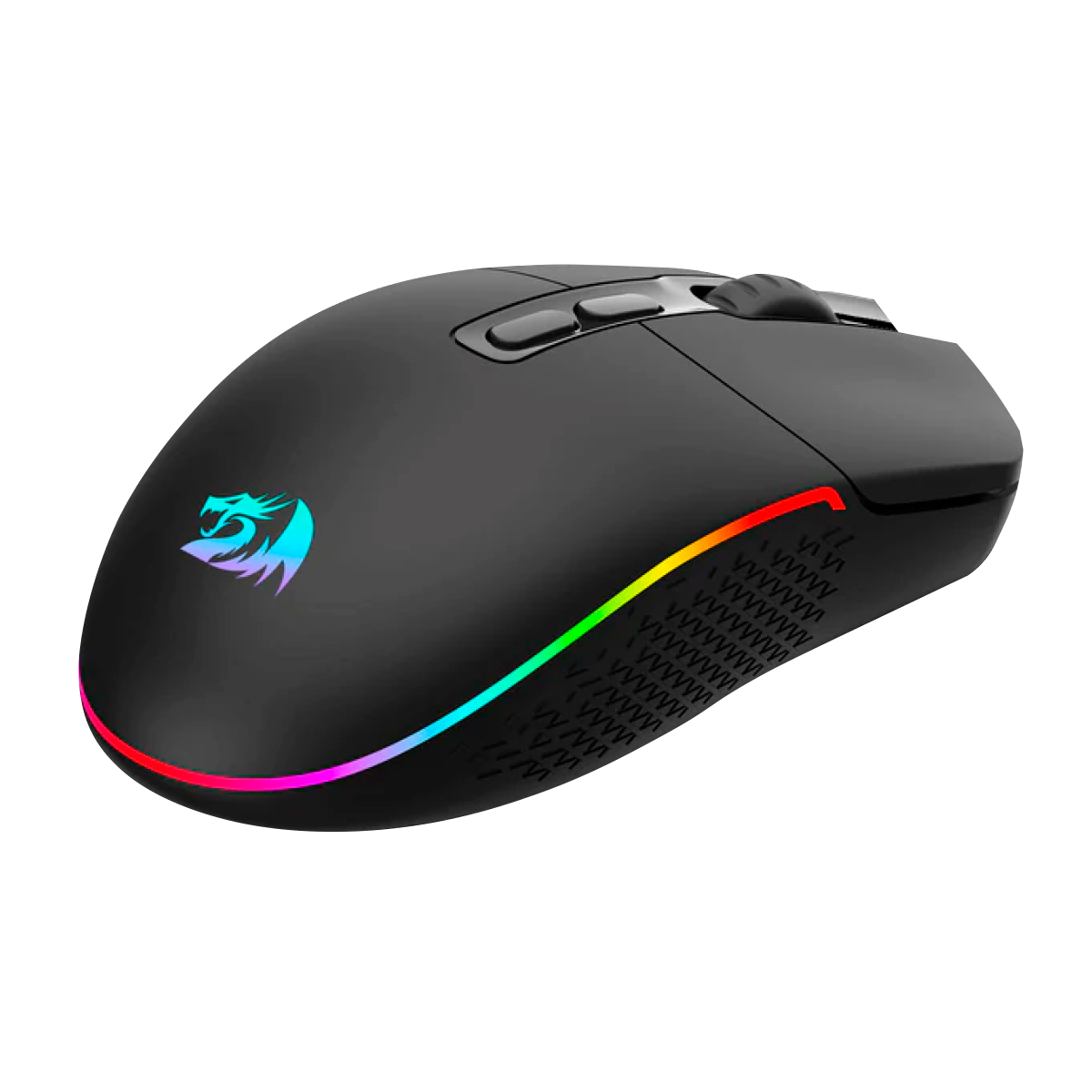 Mouse Redragon M719RGB-PRO Invader Pro 8 Botones 10.000 DPI (Negro)